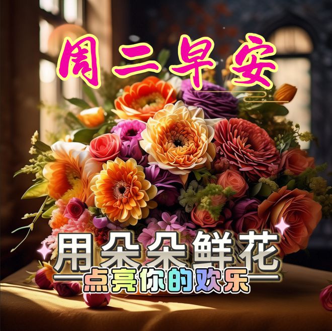 日-周二早上好祝福语图片大全麻将胡了2025年1月14(图1)